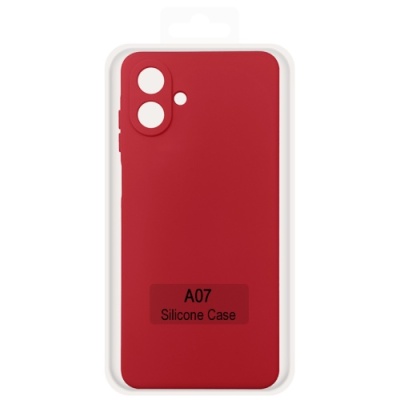 Купить чохол soft silicone case full для samsung a075 galaxy a07 4g (червоний) онлайн