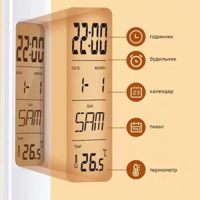 лампа настільна remax rt-e510 time pro series (білий) 