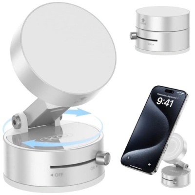 Автотримач XO C170 Vacuum Cup (Білий)