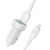 Автомобільний Зарядний Пристрій Ridea RCC-21312 Grand 2USB/2.4A + (USB - Lightning) (Білий)