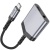 перехідник hoco ls39 type-c - type-c power + jack 3.5 (чорний) 