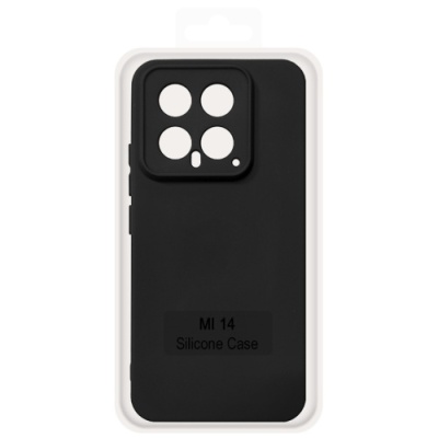Купить чохол soft silicone case full для xiaomi 14 (black) онлайн