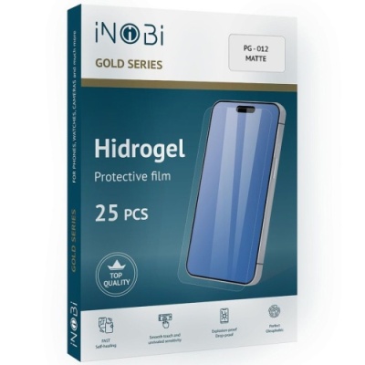 гідро-гель плівка inobi gold edition (korean) hd matte pg-012 (матова) (25 штук) (180*120mm)