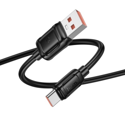 кабель hoco x115 surpass 100w usb - type-c 1m (чорний) 