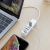 usb hub type-c hoco hb1 4usb (сталевий) 