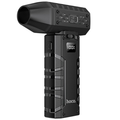 турбовентилятор портативний hoco hx67 60w/3000mah (чорний) 