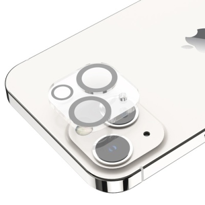 захисно скло на камеру hoco g13 3d для apple iphone 14/14 plus (чорний) 