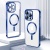 Чохол TPU Metallic Full Camera with Magsafe для Apple iPhone 15 Pro (Blue) Купить чохол tpu metallic full camera with magsafe для apple iphone 15 pro (blue) онлайн