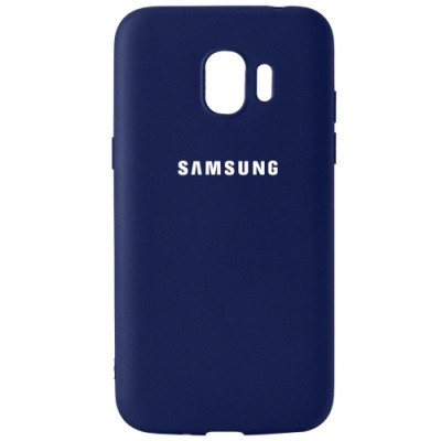 Купить чохол soft silicone case full для samsung j250 galaxy j2 2018 (темно-синій) онлайн
