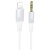 кабель aux borofone bl19 3.5mm(male) - lightning(male) 1m (білий) 