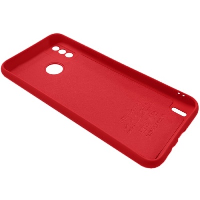 Купить чохол soft silicone case full для tecno spark 6 go (червоний) онлайн