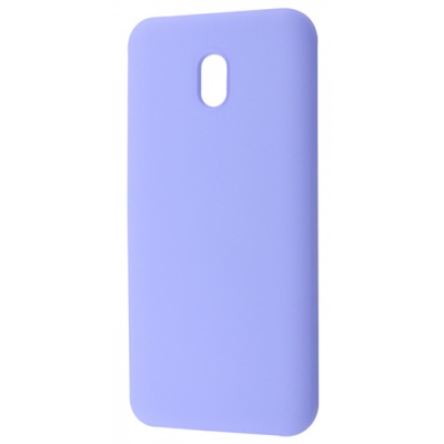 Купить силіконовий чохол soft silicone case для xiaomi redmi 8a - light violet онлайн