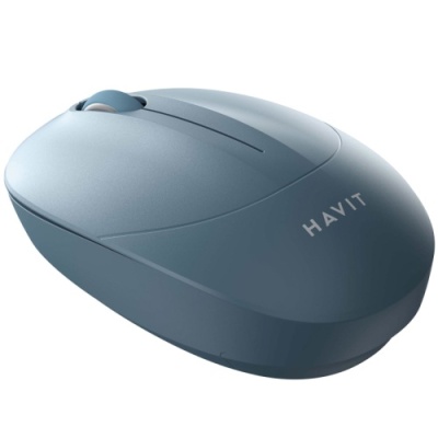 мишка бездротова havit hv-ms54gt тихий клік blue 
