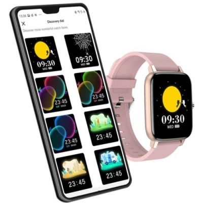 смарт-годинник xo h80s (рожевий) 