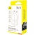 кабель baseus dynamic 4 fast charging type-c - type-c 100w/1m (p10381400211-00) (white) 