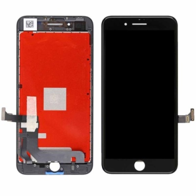 дисплей для apple iphone 7, чорний, із сенсорним екраном, з рамкою (origina refurbished)