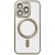Купить чохол tpu metallic full camera with magsafe для apple iphone 15 pro max (matte gold) онлайн