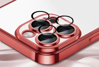 Купить чохол tpu metallic full camera with magsafe для apple iphone 13 pro (red) онлайн