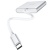 перехідник hoco hb14 type-c to usb3.0+hdmi+pd (сталевий) 