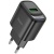 Мережевий Зарядний Пристрій Hoco C140A 1USB/18W/QC3.0 (Чорний) мережевий зарядний пристрій hoco c140a 1usb/18w/qc3.0 (чорний)