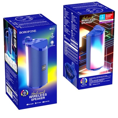 портативна колонка borofone br5 (синій) 