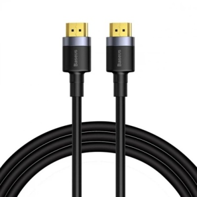 кабель baseus cafule 4khdmi male to 4khdmi male (3m) (black) 