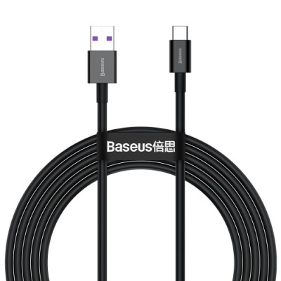 кабель baseus superior series usb - type-c 66w/2m (catys-a01) (black) 