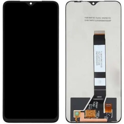 дисплей для xiaomi redmi 9t, poco m3 з чорним тачскріном (original china)
