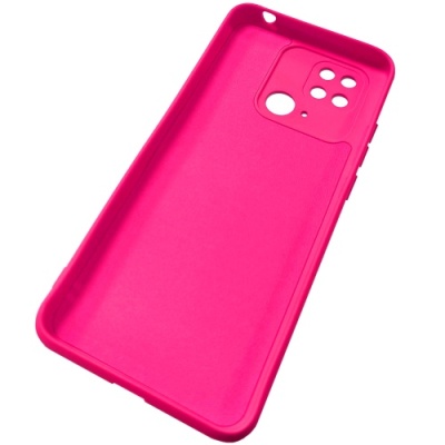 Купить чохол original soft full case hq with frame для xiaomi redmi 10c - ultra pink онлайн