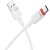 кабель borofone bx110 usb - type-c 3a/1м (білий) 