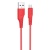 кабель hoco x58 airy silicone usb - microusb 2.4a/1m (червоний) 