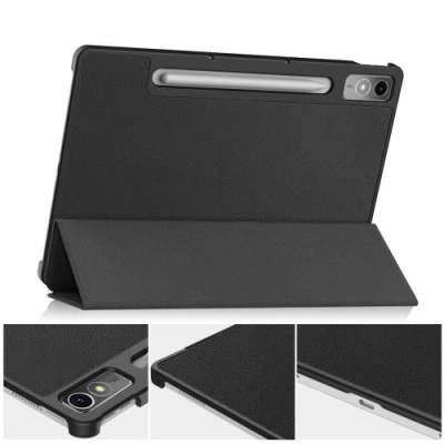 Купить чохол-книжка для планшета zarmans lenovo tab p12 tb-370 (чорний) онлайн
