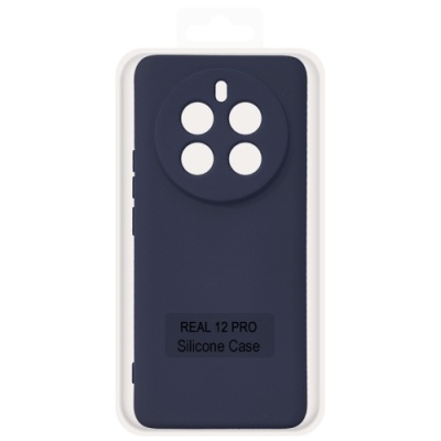 Купить чохол soft silicone case full для realme 12 pro (dark blue) онлайн
