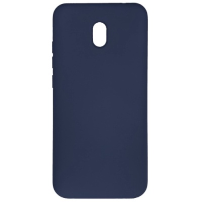 Купить силіконовий чохол soft silicone case для xiaomi redmi 8a - dark blue онлайн