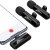 мікрофон петличний бездротовий hoco l20a dual-mic ip/type-c (чорний) 