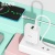 Мережевий Зарядний Пристрій Hoco NT9 1USB/18W/QC3.0 + 1Type-C/20W/PD (Білий) мережевий зарядний пристрій hoco nt9 1usb/18w/qc3.0 + 1type-c/20w/pd (білий)