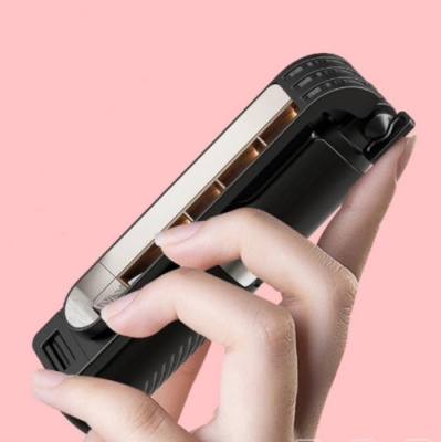 монопод-тринога для селфі xo ss10 mini bluetooth selfie stick 80 см з дзеркалом (чорний) 