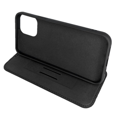 Купить чохол-книжка fitow leather для apple iphone 12 pro max - black онлайн