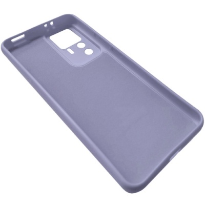 Купить силіконовий чохол silicone cover для xiaomi 12t (бузковий) онлайн