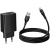 мережевий зарядний пристрій hoco cs92a 1usb/18w/qc3.0 + (usb - type-c) (чорний) 