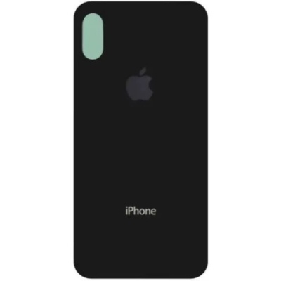 задня кришка для apple iphone x space grey (big hole)
