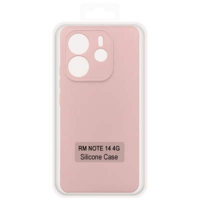 Купить чохол soft silicone case full для xiaomi redmi note 14 4g global (163.2/76.5/8.16mm) (pink) онлайн