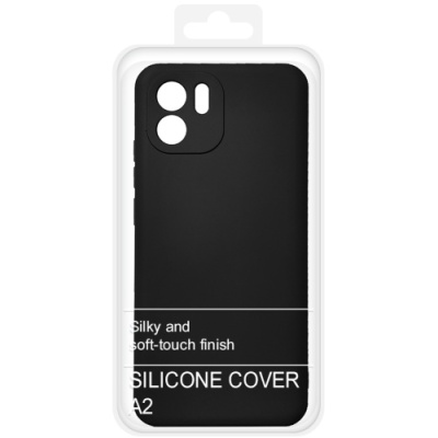Купить силіконовий чохол soft silicone case для xiaomi redmi a1/a2 (чорний) онлайн