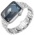 ремінець hoco wa32 для apple watch 1-11/ultra (42/44/45/49mm) (silver) 
