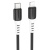 кабель hoco x82 silicone type-c - lightning 20w 3a/1m (чорний) 
