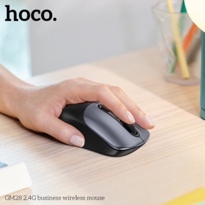 мишка бездротова hoco gm28 (чорний) 