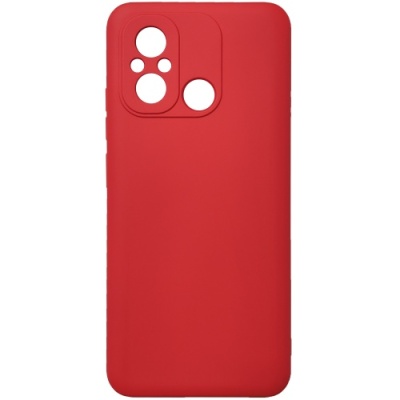 Купить силіконовий чохол soft silicone case для xiaomi redmi 12c (червоний) онлайн