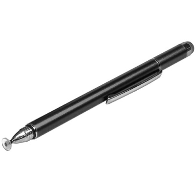 стилус ємнісний, високоточний, jot pro, зі знімною мікро-волоконною насадкою, алюмінієвий, чорний 