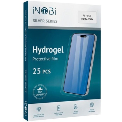 гідро-гель плівка inobi silver edition (korean) ps-012/ матова (25 штук) (180*120мм)