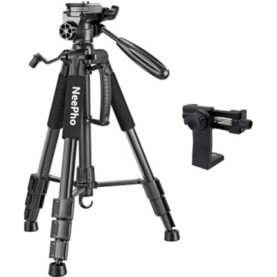 штатив neepho np-8850 (знімний майданчик+тримач/чохол/56-175см) (чорний) 